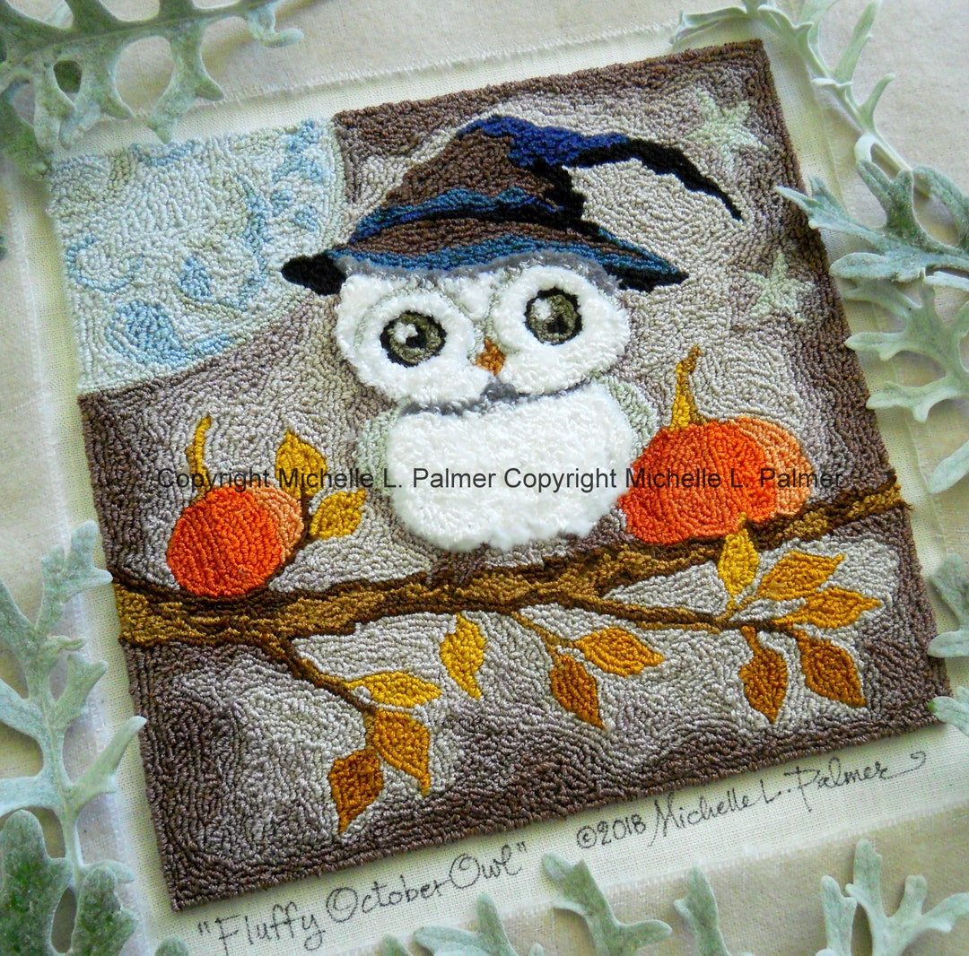 Punch Needle Embroidery Pattern DIGITAL Instant DOWNLOAD Jpeg and PDF ...