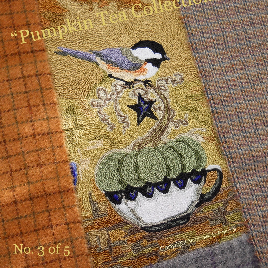 Punch Needle Embroidery Pattern DIGITAL Instant DOWNLOAD Jpeg PDF Files ...