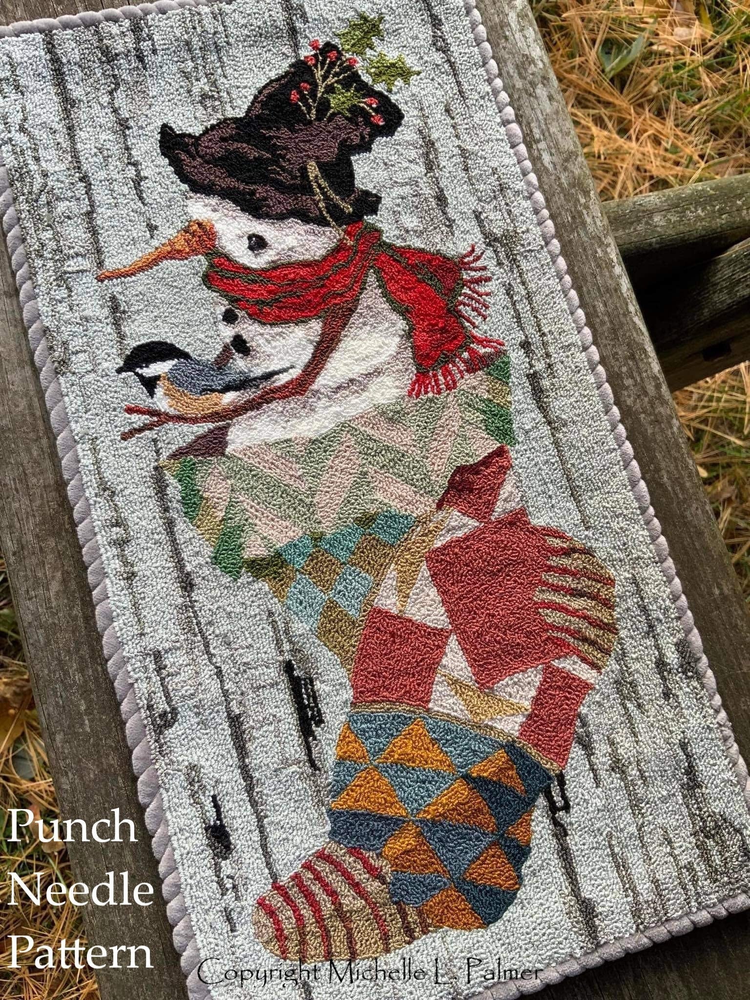 Large Punch Needle Embroidery DIGITAL Download Jpeg and PDF Etsy