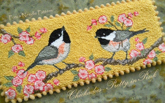 Punch Needle DIGITAL Download Jpeg and PDF PATTERN Embroidery
