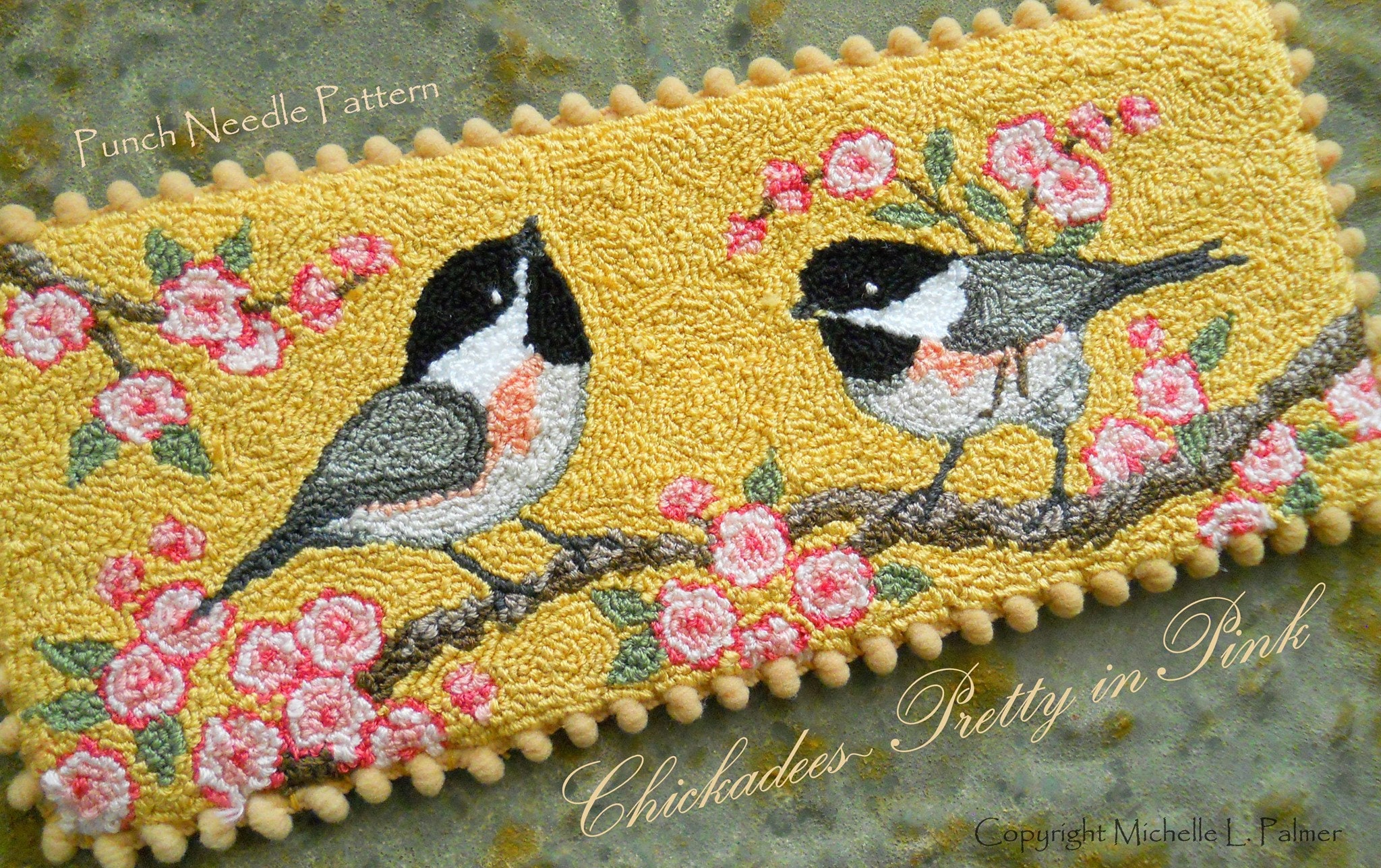 Punch Needle DIGITAL Download Jpeg and PDF PATTERN Embroidery
