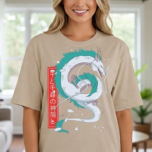 Spirited Away Haku Shirt, Hayao Miyazaki Shirt, Studio Ghibli Shirt,  Ghibli Sweatshirt, No Face Shirt, Ghibli Shirt, Anime Shirt,Ghibli Art
