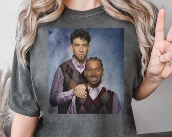 Chet Holmgren Shai Gilgeous Shirt Gift Merch for Oklahoma Basketball Fans, Thunder Shirt Gift Merch, Thunder Step Bros Funny Shirt