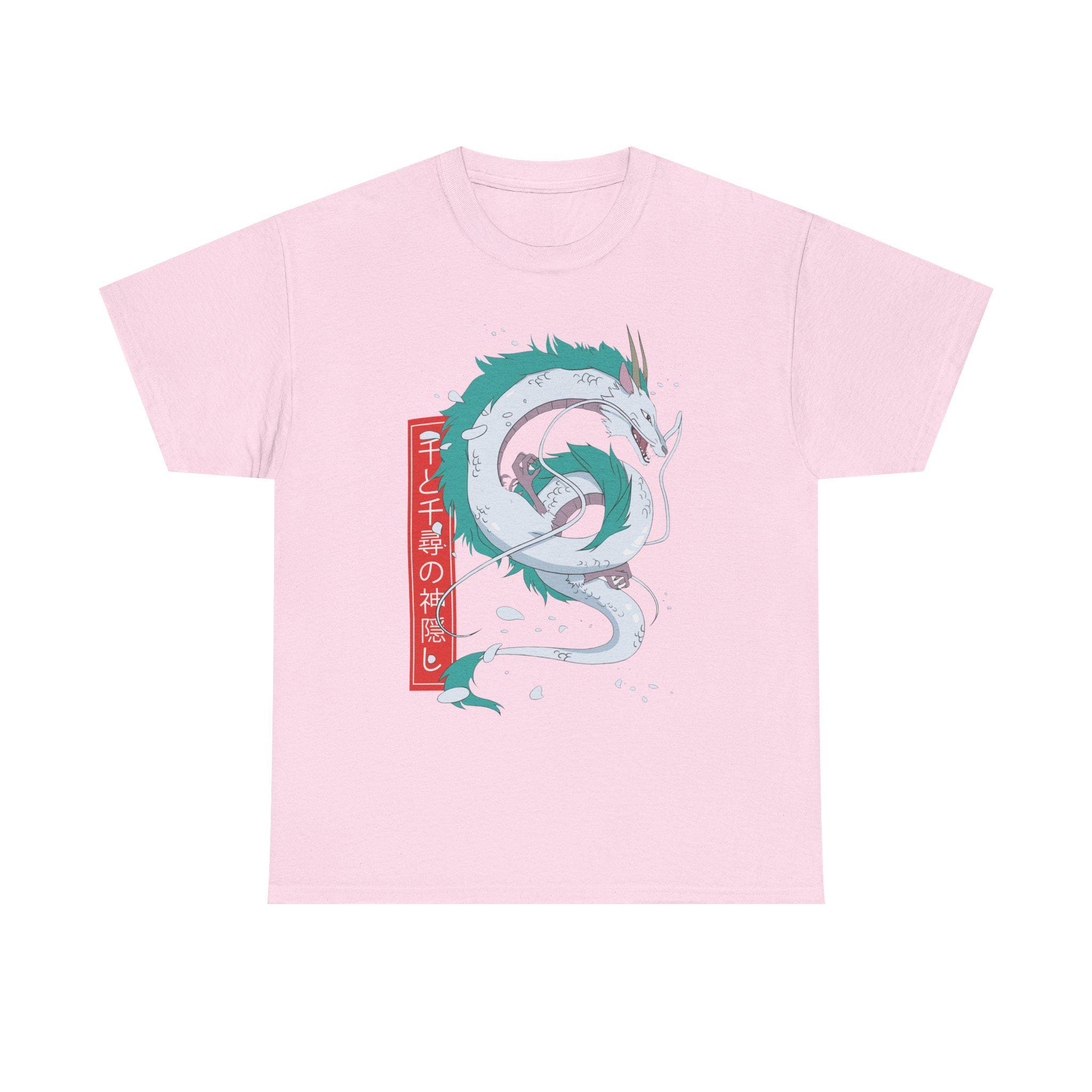 千と千尋の神隠し ハク シャツ、スタジオジブリ アニメTシャツ - Etsy 日本