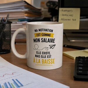 Mugg Kontor Min motivation är som att min lön minskar