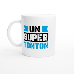 &quot;A great uncle&quot; mug - Personalized mug - Original gift - Humorous mug - Birthday gift idea