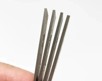 1 à 6 pièces, outil à graver pour revêtement métallique, lame durable et antirouille, pour la fabrication de bijoux, gravure complexe, couteau à découper, fournitures de travail des métaux
