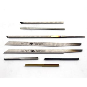 8pcs/Set, Professional Graver Tool, Spatula, Triangle Blade, for Making Jewelry, Intricate Engraving, Carving Knife, Metalworking Supplies