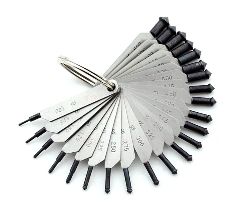 Handy Jewelry & Gemstone Measuring Gauge Tool - Measures Millimeters & Carats For Gemologists, Hobbyists, And Jewelers