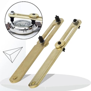 Watch Back Case Opener, Stainless Steel, Adjustable Alloy Steel Screw Tools, Wristwatch Repair, Battery Replacement Accessory, Cover Opening
