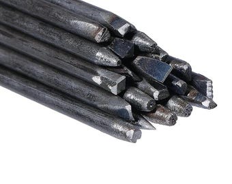 Conjunto de Carimbos de Flores, 20 peças, Aço, Ferramentas para Estampar em Metal, Gravação em Ferro, Fabricação de Joias, Kit de Perfuração, Relevo para Artesanato em Couro.
