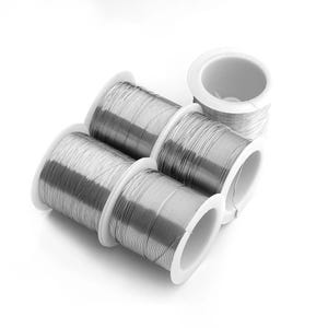 Beading Wire, 1 Roll, 304 Stainless Steel, Various Sizes, Flexible Soft, DIY Jewelry Making Kit Craft Findings, Shaping Wrapping Accessories