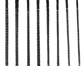 12Pcs Set Diamond Wire Saw Blade Cutter, DIY Jewelry Metal Wood Cutting Jigsaw Blades, Granite Hand Craft Tool, Steel Scroll Spiral Teeth