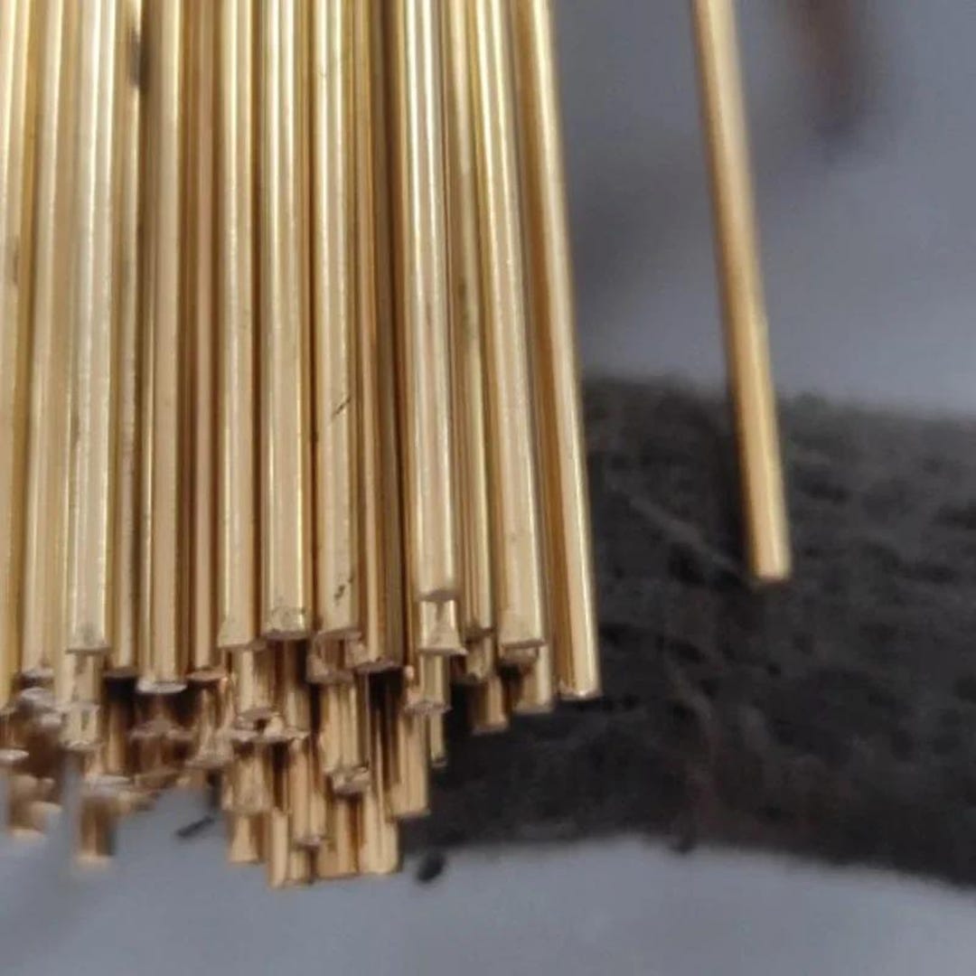 Solid Brass Rods, Various Sizes, Corrosion Resistance Structural Model ...