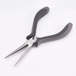 Long Chain Nose Pliers, Carbon Steel, Precision Jewelry Making, Precision Jewelry Making, Wire Bending, Beading Assembly Repair Accessories