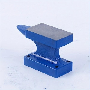 Mini Single Horn Anvil, Forged Iron Bench Block, Jewelry Making, Metal Forming, Wire Shaping, Smithing Hobby Tools, Metalworking Accessories