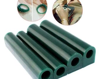 Green Wax Tube Ring Mold, Wax Casting Tube, Jewelry Model Ring Making  Carving Tool for Jewelers, Jewelry Casting Mold Kit, Ring Carving Tool