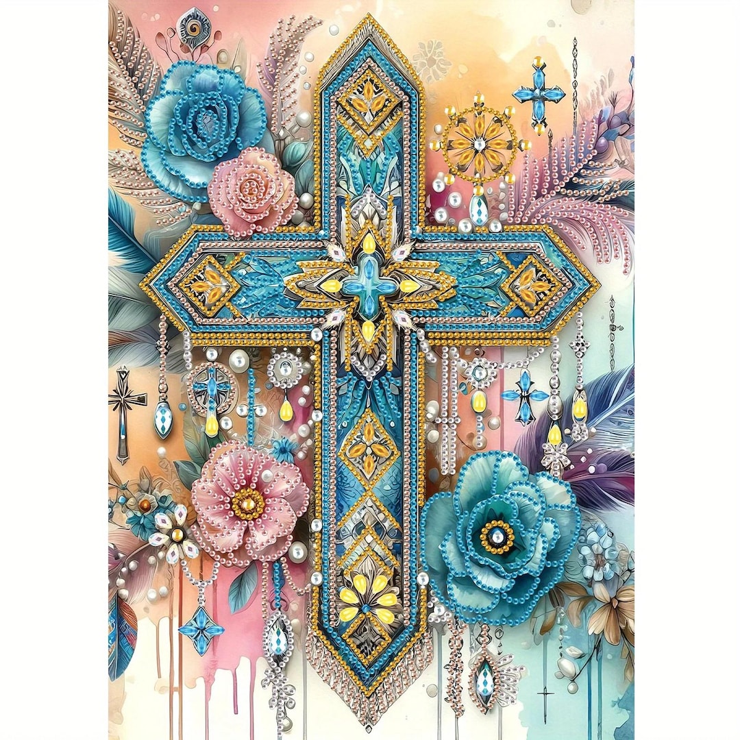 Yolada DIY 5D Diamond Painting – Großes Wasserfall-Bild 30x90 Cm, Mit Quadratischen Strass-Steinen, Für Wanddekoration