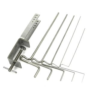 Wire Bending Tool, Stainless Steel C-Shaped Wire Coiler, Spring Maker for Handmade Rope Craft, Jewelry Making, DIY Projects & Metal Work