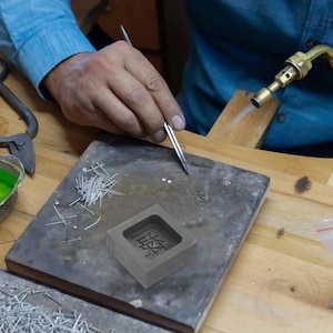 Profiled Casting Molds, Graphite Ingots Slot, DIY Gold Silver Precious Metal Melting Tools, Alchemical Waste Refining, Jewelry Repair Crafts