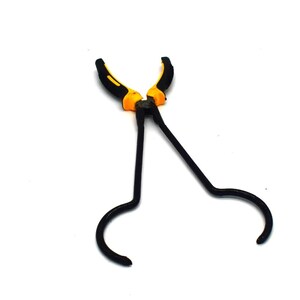 Mini-Tiegelzange, Edelstahl, hitzebeständige Keramikzange zum Schmelzen von Graphitofen, Schmuckzubehör, Schmuckwerkzeug