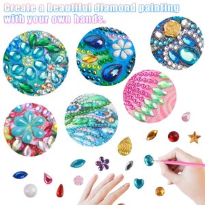 Elegant Lady Diamond Painting Kit, Crystal Rhinestone Embroidery ...