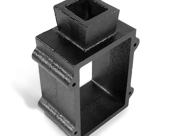 2pcs, Cast Iron Sand Casting Tool, Flask Mold, Heat Resistant for Making Jewelry, Shaping Frame, Melting Gold, Silver Supplies, Metalworking