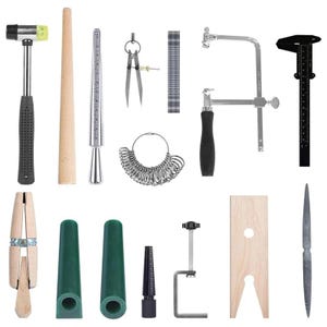 Jewelry Wax Ring Sizer Tools Set, Wax Tube, Saw Frame, File Mold Kit, Durable Carving  Engraving  Shaping, Jeweler Crafting Accessories
