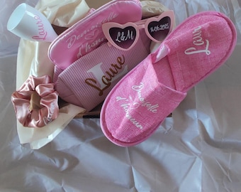 Bridesmaid or witness gift box