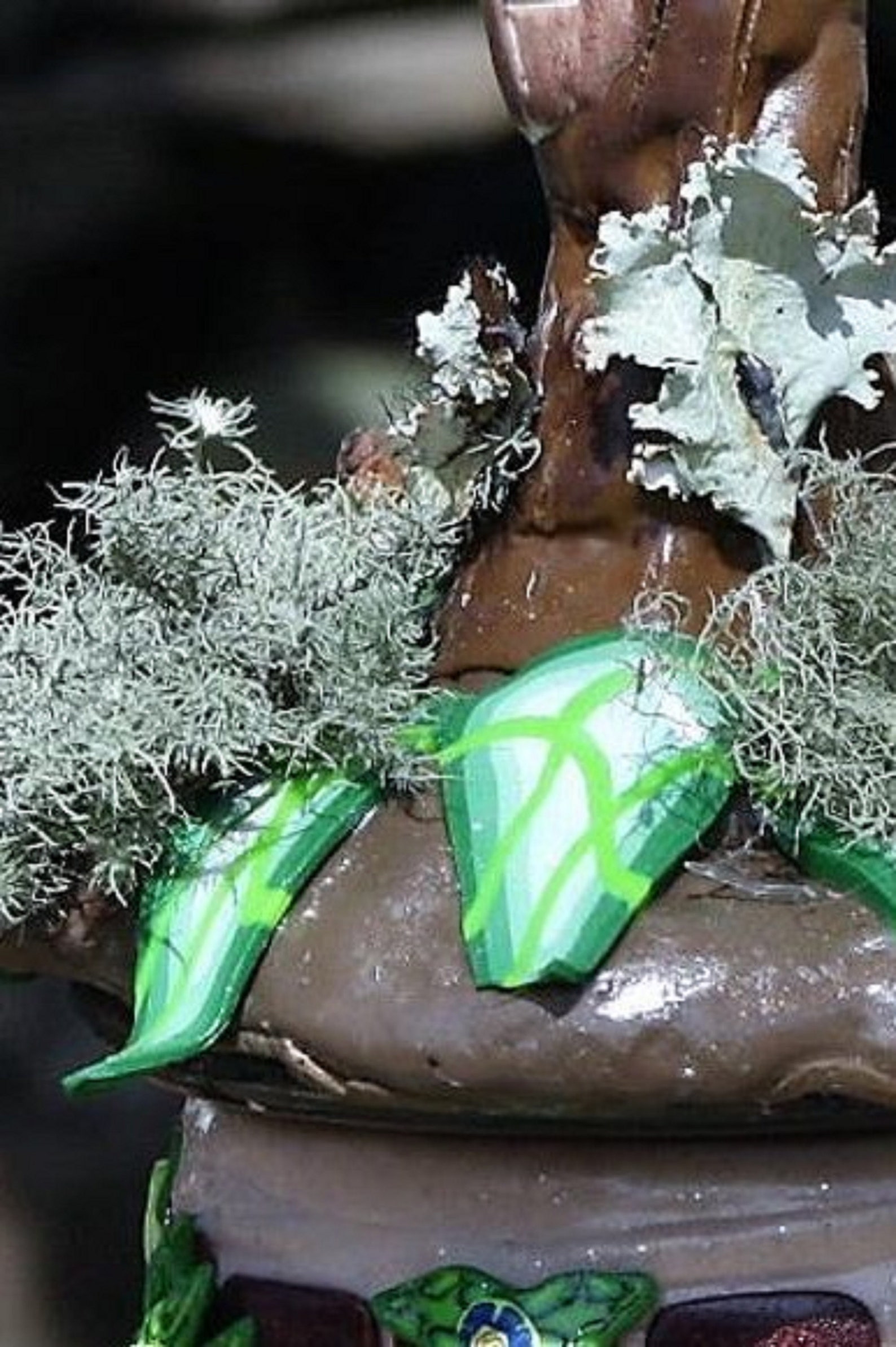 Polymer Clay Brick Fairy House Glowing up Cycled Etsy