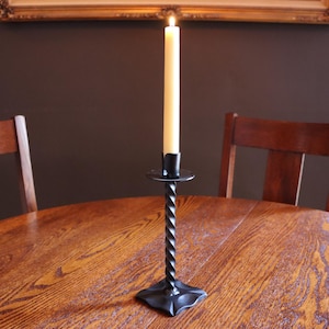 Wrought Iron Taper Candlestick/Candle Holder