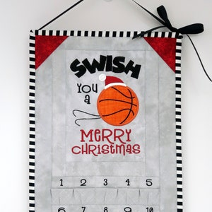 Basketball Advent Calendar/Sports themed Christmas Countdown Etsy