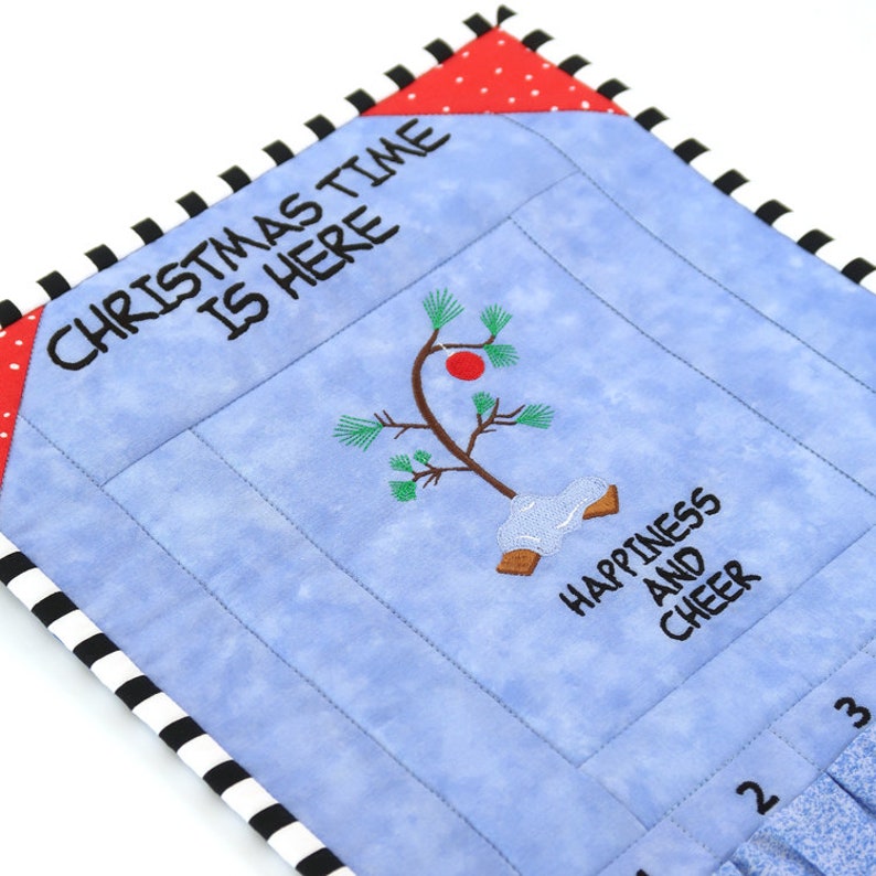 Charlie Brown Christmas Countdown Calendar / Peanuts Advent Etsy