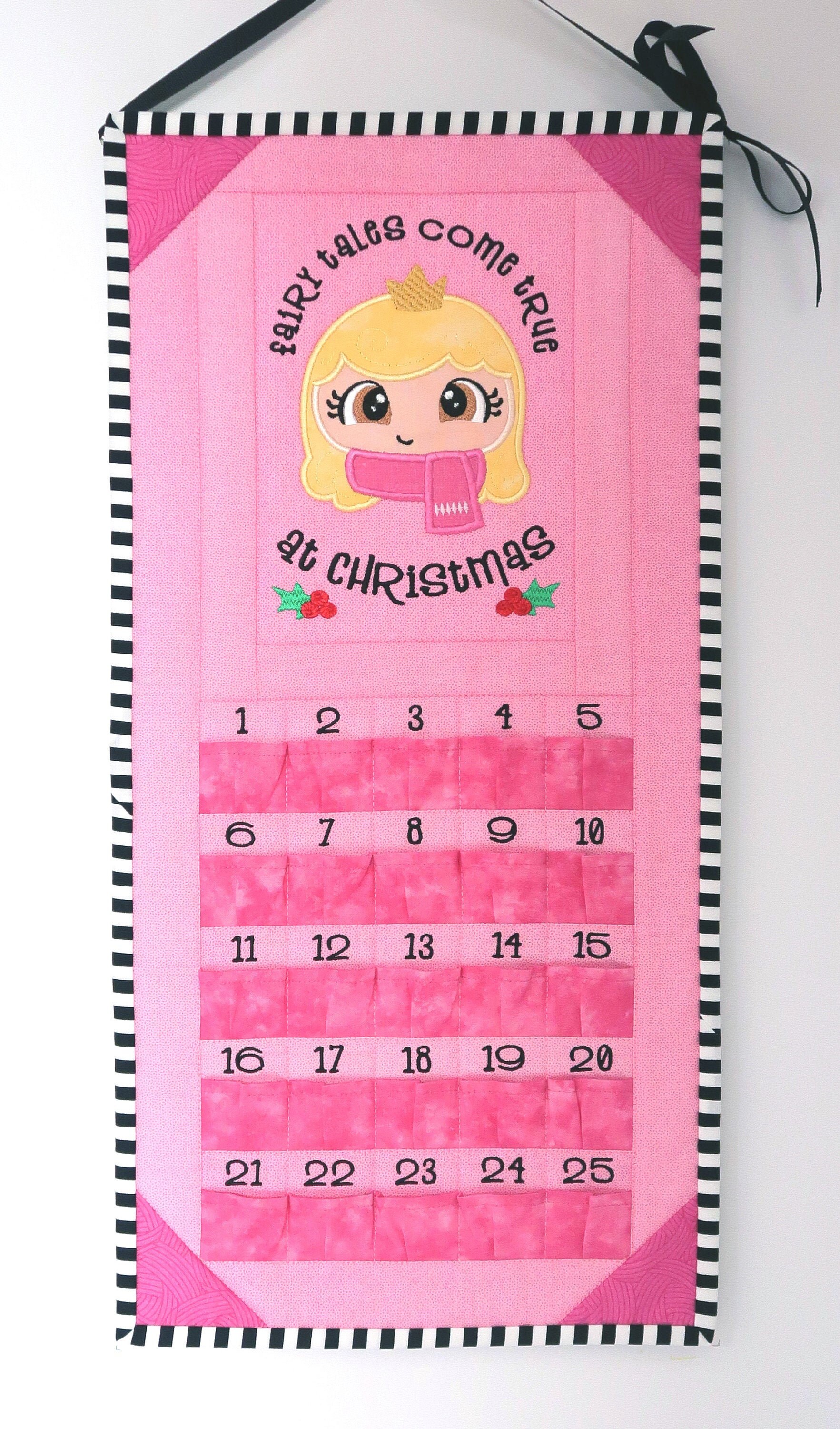 Home Décor Fairy Tale Princess Advent Calendar Cinderella Christmas