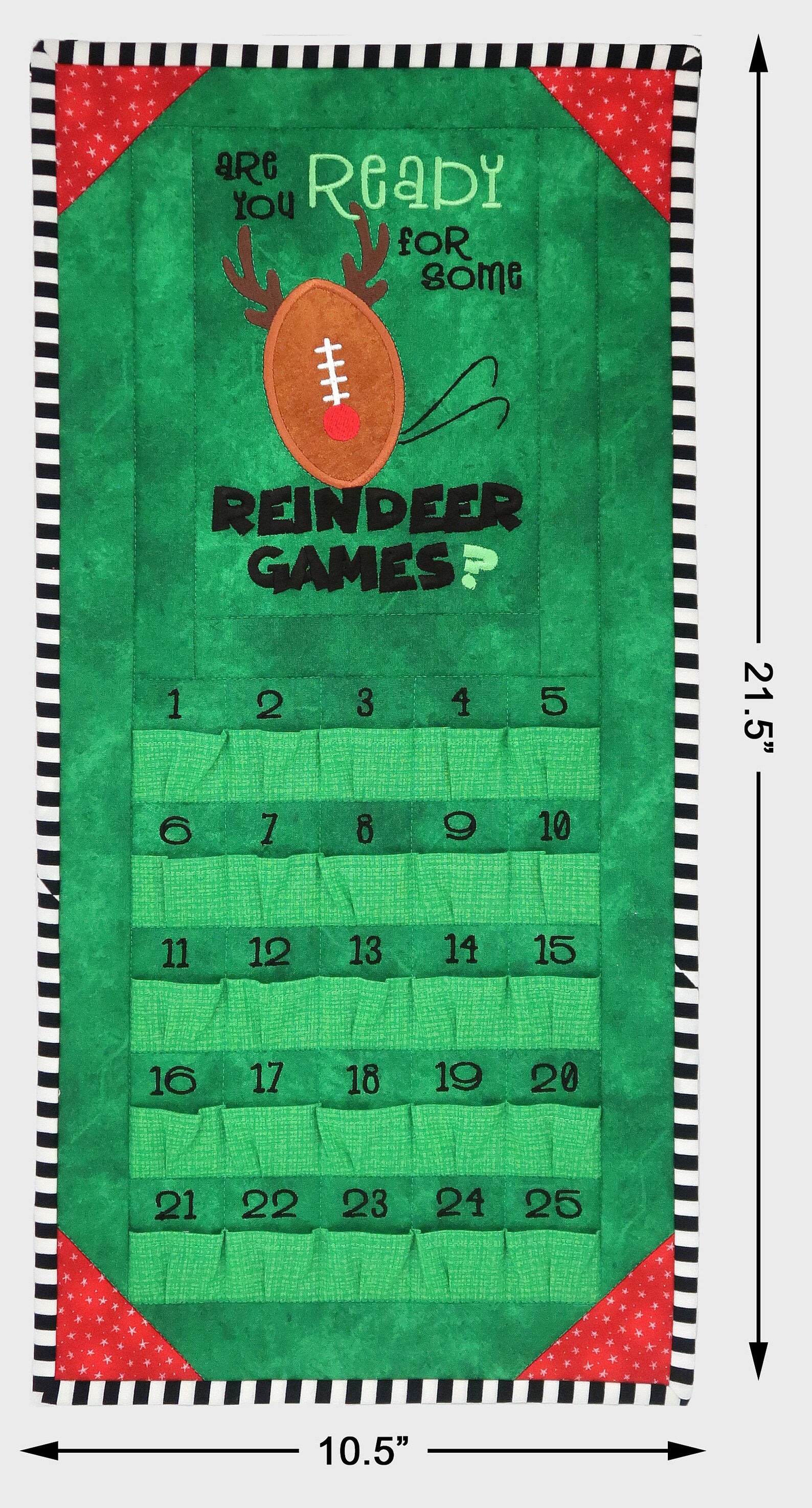 Football Advent Calendar / Sportsthemed Christmas Countdown Etsy
