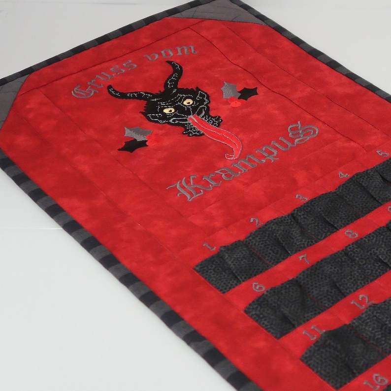 Krampus Advent Calendar / Gruss Vom Krampus Countdown Calendar Etsy
