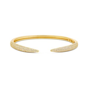 Pave Claw Cuff