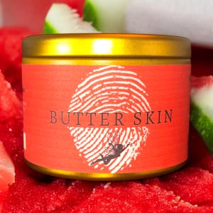 Watermelon organic handmade whipped body Butter, skincare,  hydrates, smooths, moisturizer for men, women lotion, scented lotion, skin cream