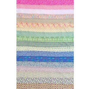 PATTERN : Rainbow Quilt-As-You-Go Single Quilt Sewing Pattern Instant Download