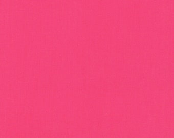 Liberty Fabric Plain Dark Pink E Tana Lawn