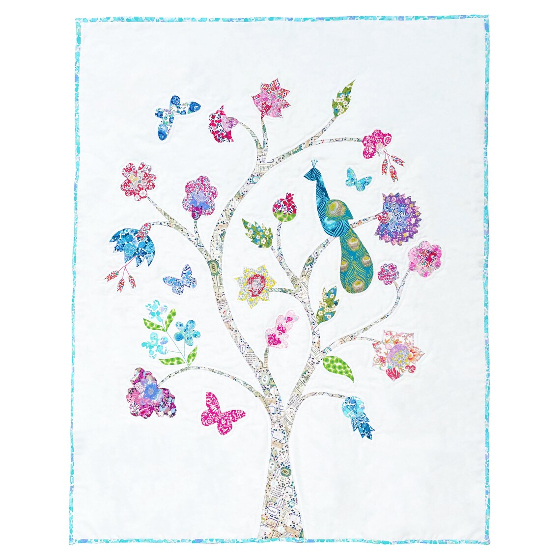 Tree of Life Raw Edge Applique Quilt Sewing Pattern | PDF Pattern ...