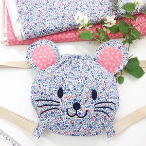 PATTERN : Cat or Mouse Bag Sewing Pattern Instant Download