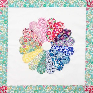PATTERN : 'Dresden Plate' Cushion Sewing Pattern Instant Download