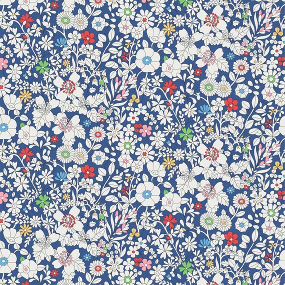 Liberty Fabric Tana Lawn June's Meadow A | Etsy