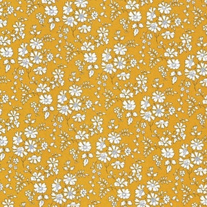 Liberty Fabric Capel G Mustard Tana Lawn image 1