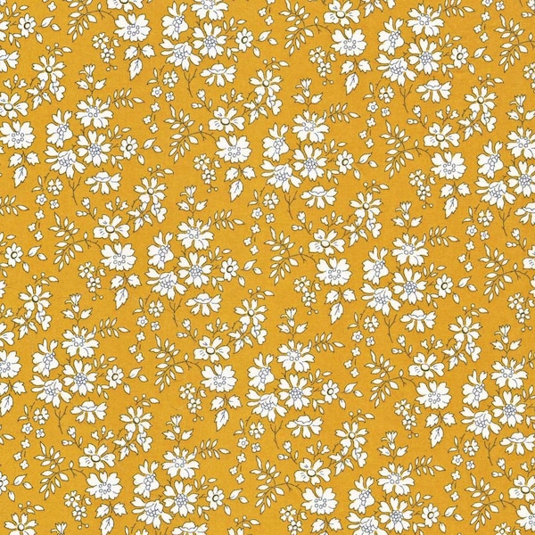 Liberty Fabric Capel G Mustard Tana Lawn