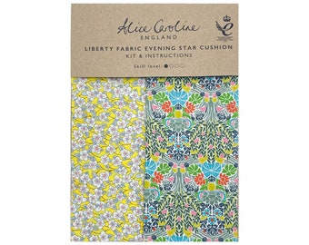 Liberty Fabric Evening Star Cushion Kit - Ffion / Club Nouveau