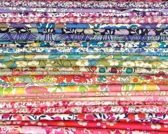 Liberty Fabric Tana Lawn - The Ultimate Scrap Pack - 20 Fabrics