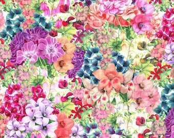 Painted Travels C | Liberty Tana Lawn® Fabric