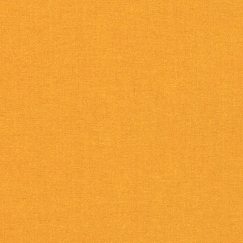 Liberty Plain Tana Lawn Fabric Saffron Yellow